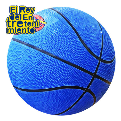 Pelota De Basketball Nerf Nº5 De Goma Basquetbol - El Rey 1