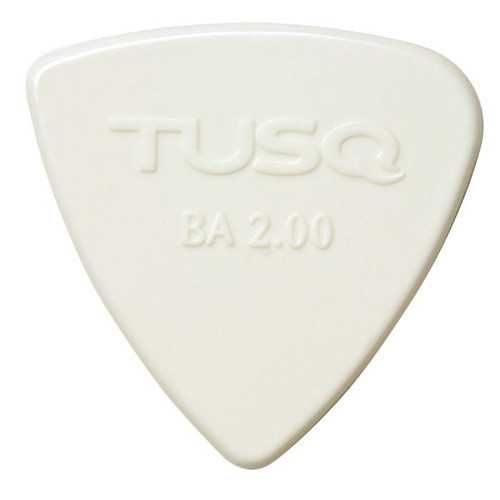Puas Bi-angle Guitarra Bajo Brigth White Tusq Pqp-0402-w 1