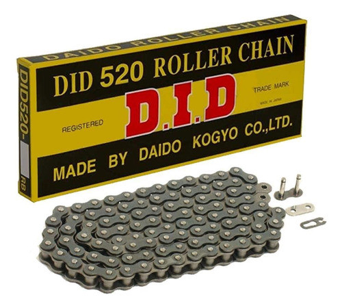 Cadena Did Japon 520 Sin Oring Husqvarna Tc Te 125 0