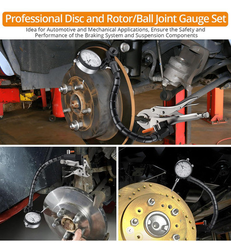 Medición De Rotor De Freno De Disco Neoteck, Brazo Flexible 1