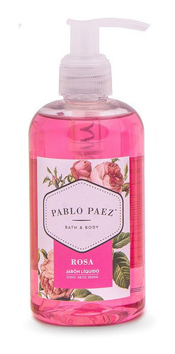 Jabón Líquido | Rosa I  Pablo Paez Bath & Body 0