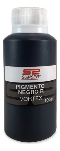 Serigrafia Pigmento Textil Para Tinta Al Agua Negro 100gr 0