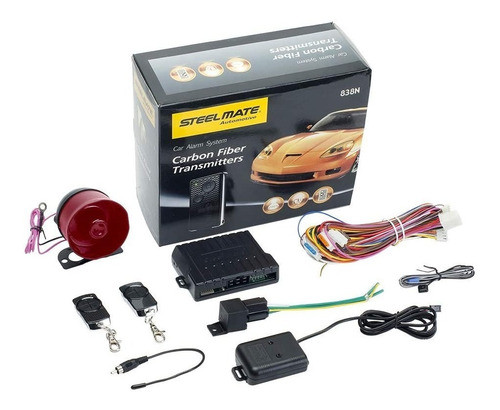 Alarma Para Auto Steelmate 838n Antiasalto Localizacion 0