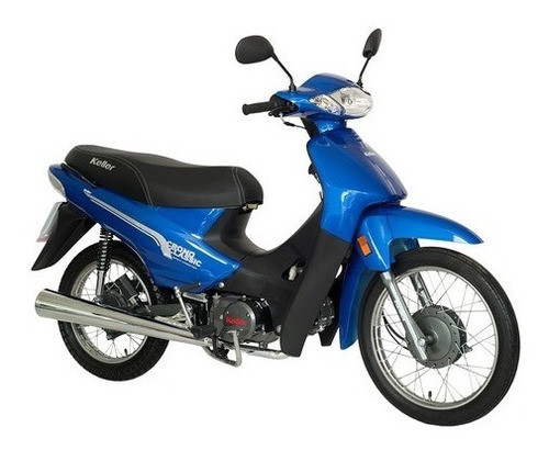 Cubre Horquilla Delantero Keller Classic 110 Negro -2r 1