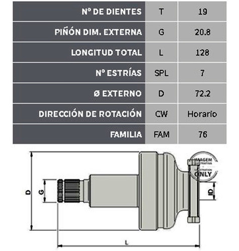Bendix De Arranque Tipo Bosch Sc 124 P470 19d. 1