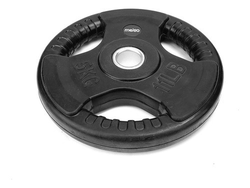 Disco Engomado Con Agarre 5kg - 11lb - 30mm Pesas Gym Fit 1