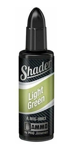 Shader Ammo Mig Jimenez Light Green 0863 Rdelhobby Mza 0