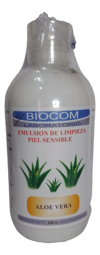 Emulsion De Limpieza Aloe Vera - Piel Sensible - Biocom 0