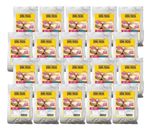 Almidon De Maiz Sin Tacc Ni Gluten Doña Pacha 500gr X 20 0