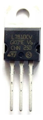 Pack X5 Regulador Positivo L7810cv  7810cv 10v 1,5a To-220 0