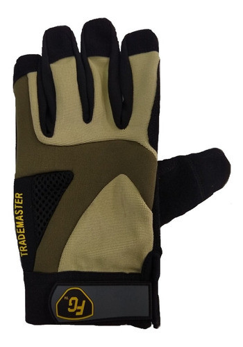 Guante De Moto, Trabajo Firm Grip Gel Trademaster 0