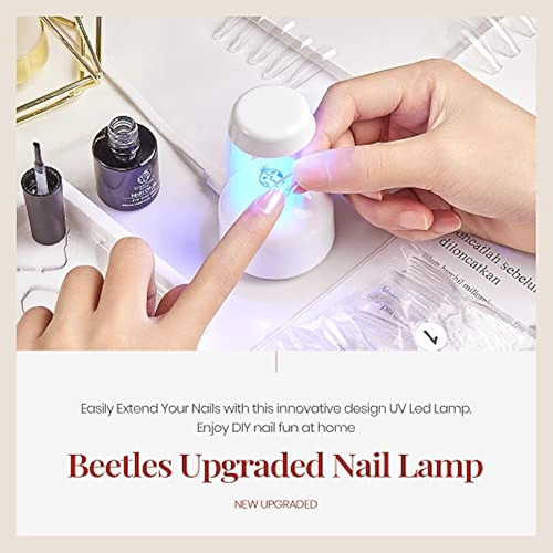 Lámpara Led Beetles Mini Nail, Innovadora Lámpara De Uñas De 1