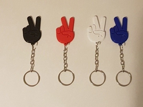 10 Llaveros Dedos Peronistas Peron Evita Peronismo 3d 1