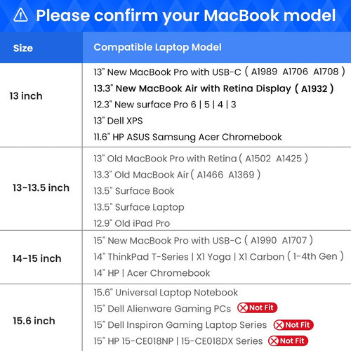 Tomtoc Funda Protectora 15 Portátiles Rosa 1