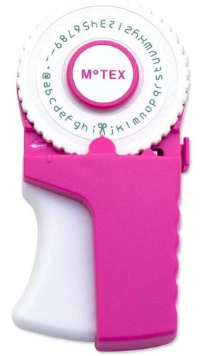 Rotuladora Impresora Manual Etiquetas Original + Cinta Motex 0