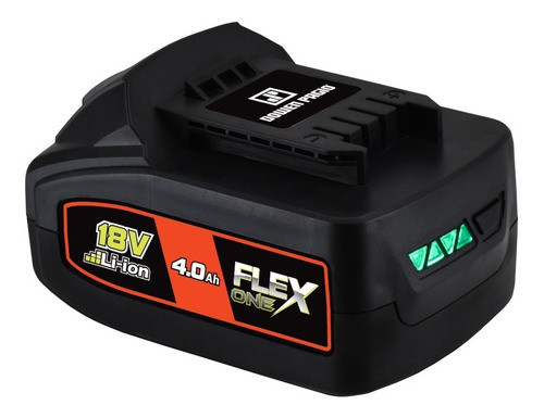 Bateria 18vcc 4.0 Ah Flex One Dowen Pagio 18v 4 Ah 0