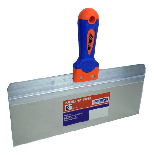 Espátula Para Yeso 12  / 20cm Ancha Hermasur® Acero Inox. 0