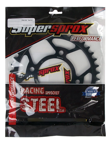 Corona Acero Supersprox 40t-520 Negra Cb 250 New Twister 1