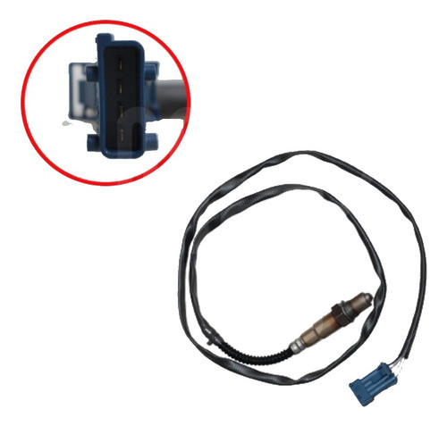 Sonda Lambda 4 Cables Peugeot 206 307 2.0 16v Larga 1,35mts 1