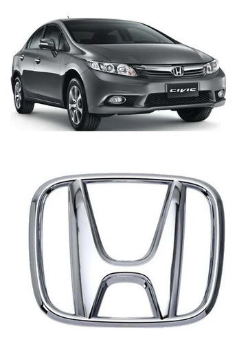 Honda Emblema H Delantero Original Civic Fit 113mm X 92mm 1