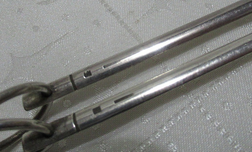 Par Pinches Para Brochette Cristofle Francia #a 1