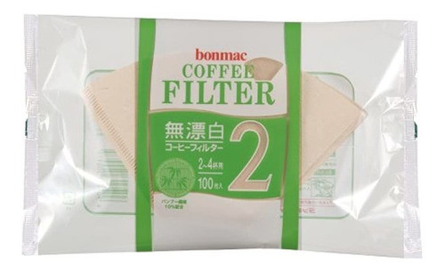 2  4 Bonmac Tazas Sin Blanquear Bambu Mezcla Filtro Cf200ba 0