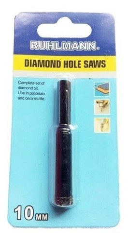 Mecha Copa Diamantada 10 Mm Ruhlmann 0