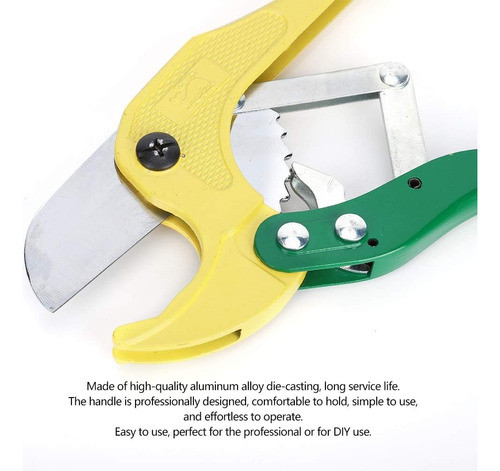 Tijera Pinza Corta Caño Tubo Pvc Termofusora 42mm Alicate X 1