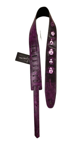 Correa Tijuana Ecocuero Guitarra Bajo Deep Purple. Bernal 0