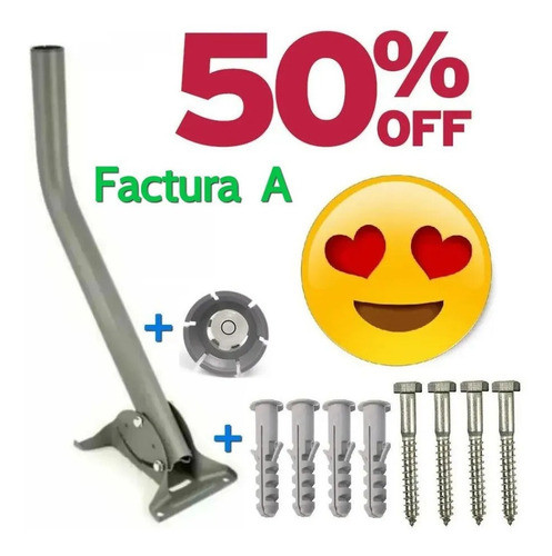 Soporte Mastil De Antena Tda Wifi Vhf Uhf Tdt Directv Camara 1