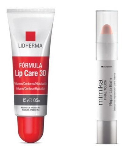 Lidherma Bálsamo Reparador De Labio + Emulsión Humectante 3d 0