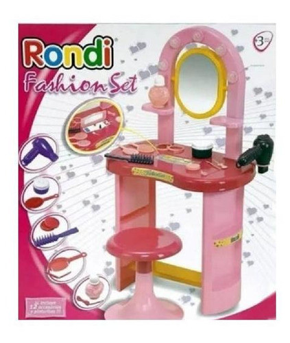 Tocador Rondi Fashion Set Pr 1