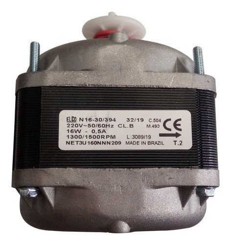 Motor Forzador Elco 16w - 220v/50hz 1