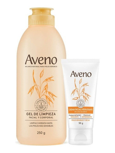 Aveno Kit De Cuidado Facial Para Piel Sensible Seca 0