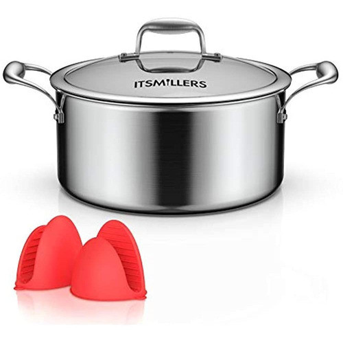 Itsmillers Olla De Acero Inoxidable De Tres Capas Premium Co 0