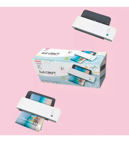 Laminadora Plastificadora Foil A4 Oficio A3 Ibi Craft 1