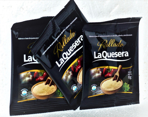 Queso Rallado Indiv. La Quesera 6 Cajas X100 Un. Env. Gratis 0