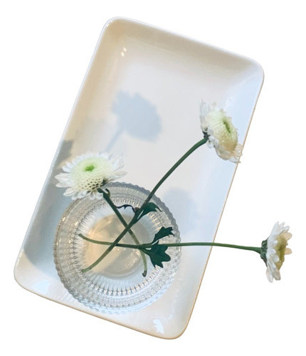 Bandeja De Ceramica Linea Blanca 0