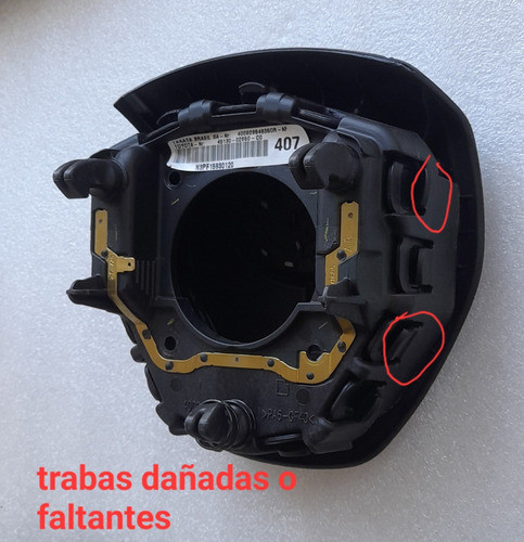 Tapa Centro De Volante Toyota Corolla 14/19 Original 1