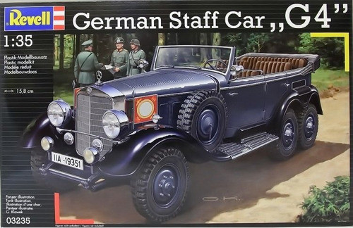 Revell 03235 German Staff Car G4 1:35 Milouhobbies 0