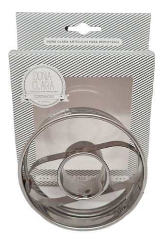 Cortante Rosquita Doña Clara N° 8 Acero Inoxidable 1