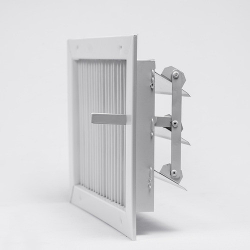 Rejilla De Ventilacion Con Regulacion 20x20 - Palanca 1