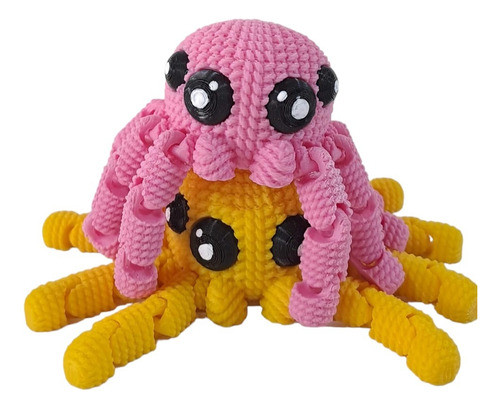 Araña Spider Crochet Articulada Impresion 3d Juguete 0