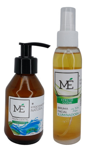 Pasta Dental 120g + Bruma Iluminadora Facial 120ml Mé 0