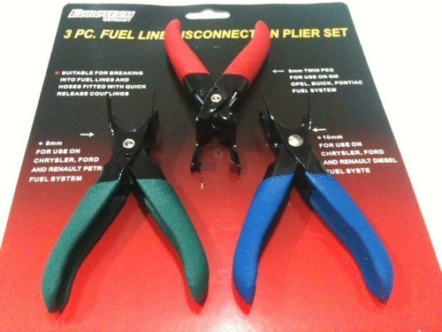 Pinzas Para Acoples Nafta Filtros Inyeccion 3pz Eurotech $am 0