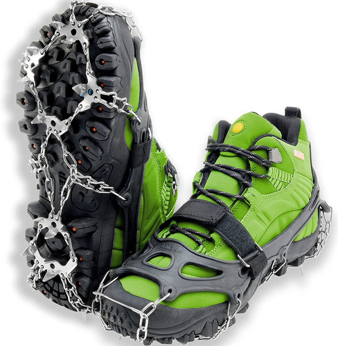 Crampones Con Clavos Inox. Para Botas De Senderismo -talla M 0