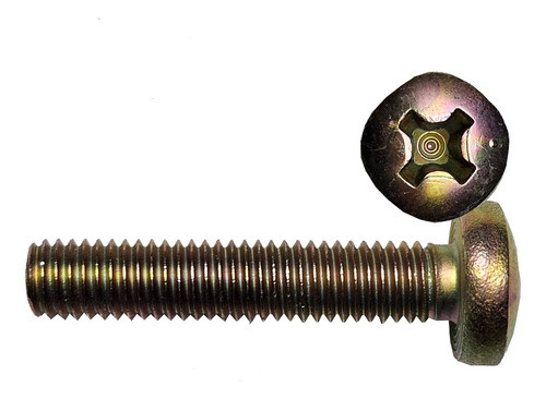 Pack 60 Tornillos Rex Bicromatizado 8x40mm 100%rosca Cruz 0