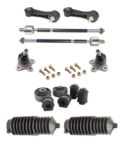 Kit Volkswagen Bora Bieletas Precaps Rotulas Bujes Fuelles 0