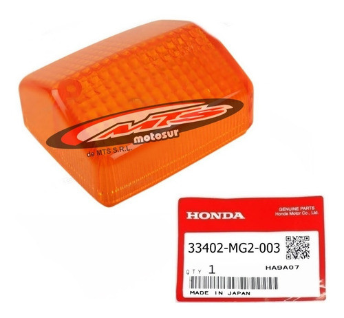 Acrilico Giro Honda Original Xr 650 L Transalp Cb Moto Sur 0