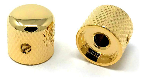 Perillas De Cúpula De Metal De Oro Forja Vintage Para Guitar 0